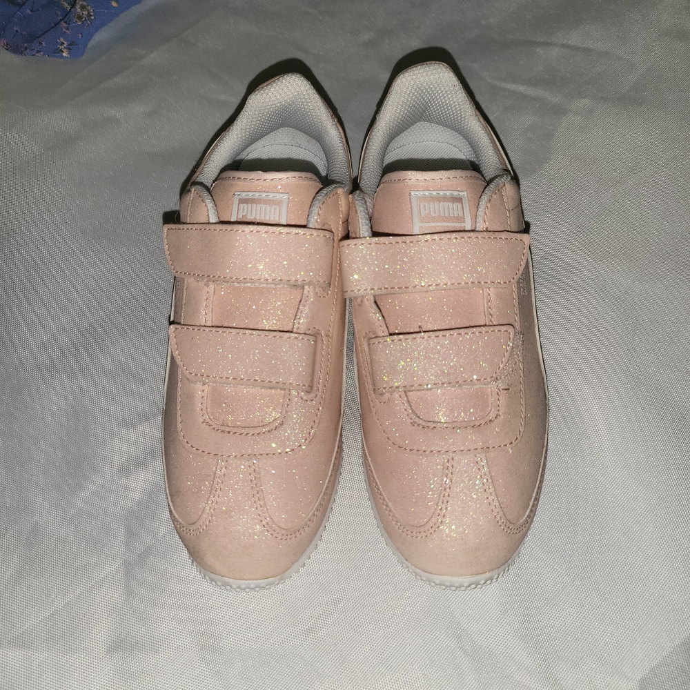 Puma Kids Glitter Pink Sneakers